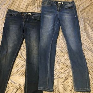 2 YMI Jeans Size 7
